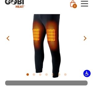 Gobi heated mens pants! New! Size large